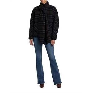 NEW VERONICA BEARD martine dickey coat in grey